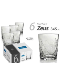 WATER GLASSES 345cc ZEUS
