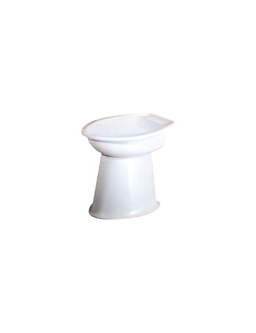 DUEMILA BATHROOM BIDET IN NEUTRAL COLOR POLYPROPYLENE MAXIMUM CAPACITY 120 KILOGRAMS DIMENSIONS 48x32x38 CENTIMETERS