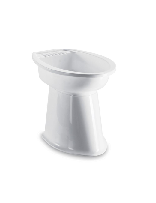 DUEMILA BATHROOM BIDET IN NEUTRAL COLOR POLYPROPYLENE MAXIMUM CAPACITY 120 KILOGRAMS DIMENSIONS 48x32x38 CENTIMETERS