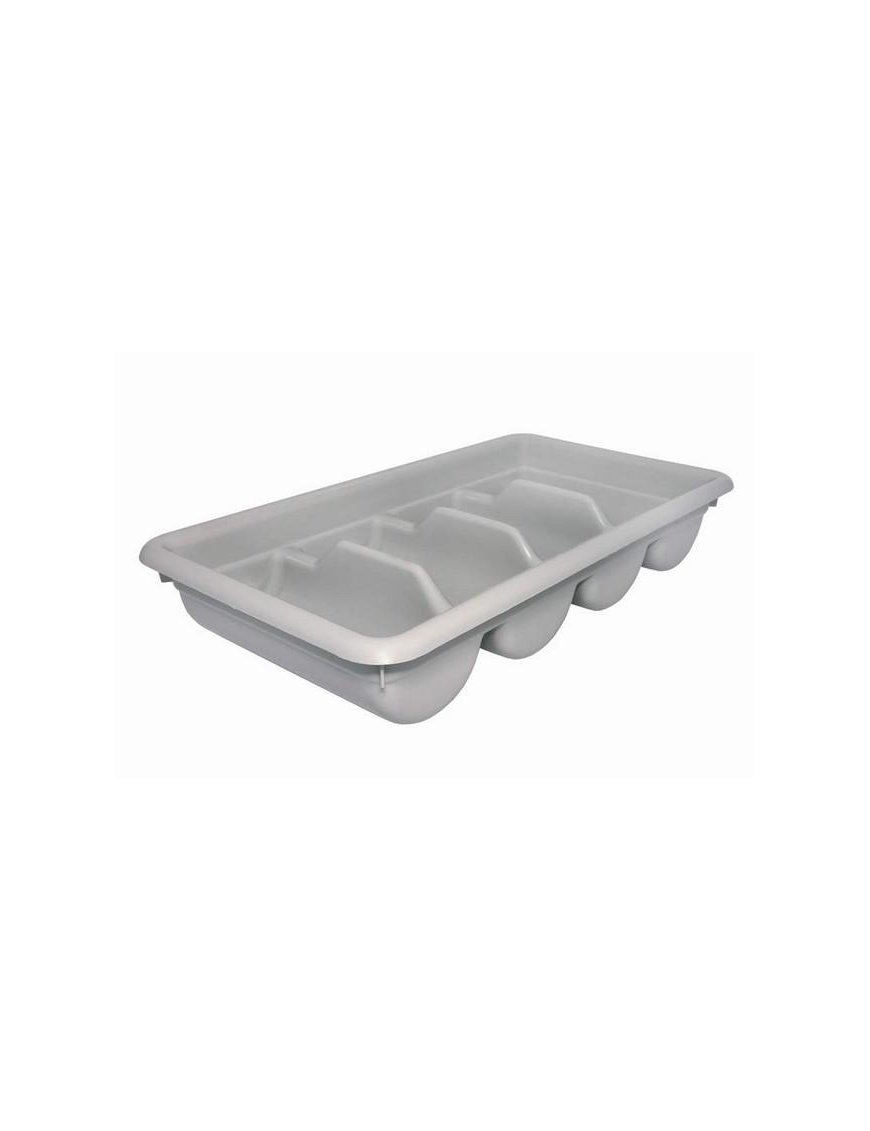 GRAY SELF-SERVICE CUTLERY TRAY