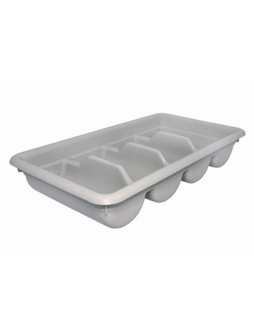 GRAY SELF-SERVICE CUTLERY TRAY