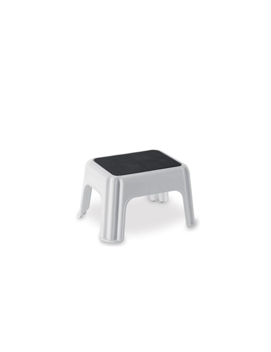MULTIPURPOSE WHITE STOOL 40x32x24 CENTIMETERS