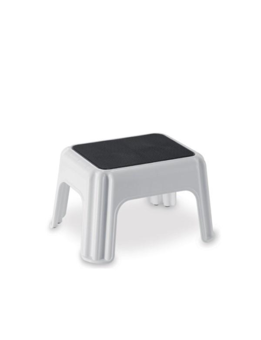 MULTIPURPOSE WHITE STOOL 40x32x24 CENTIMETERS