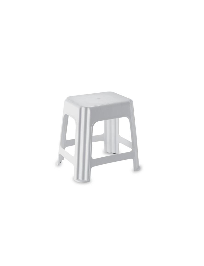 NOVANTA STOOL WHITE 42x34x42 CENTIMETERS