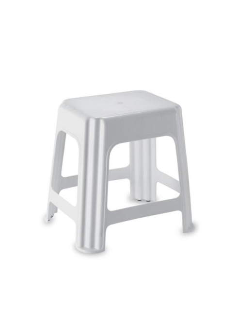 NOVANTA STOOL WHITE 42x34x42 CENTIMETERS
