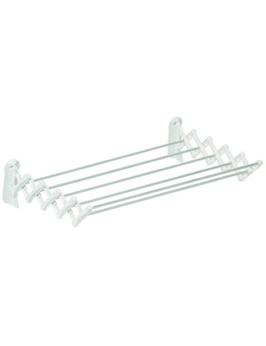 WALL-MOUNTED ALUMINUM CLOTHING RACK SKATTO EXTENSIBLE 6 METERS