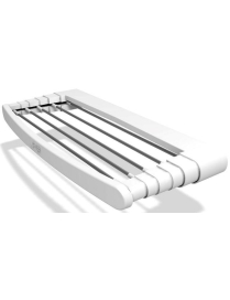 WALL-MOUNTED ALUMINUM DRYING RACK 5 METERS