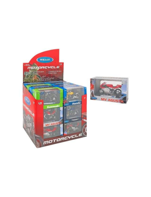 ROAD MOTORCYCLE IN 1:18 SCALE