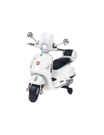MOTO VESPA 12V BIANCA