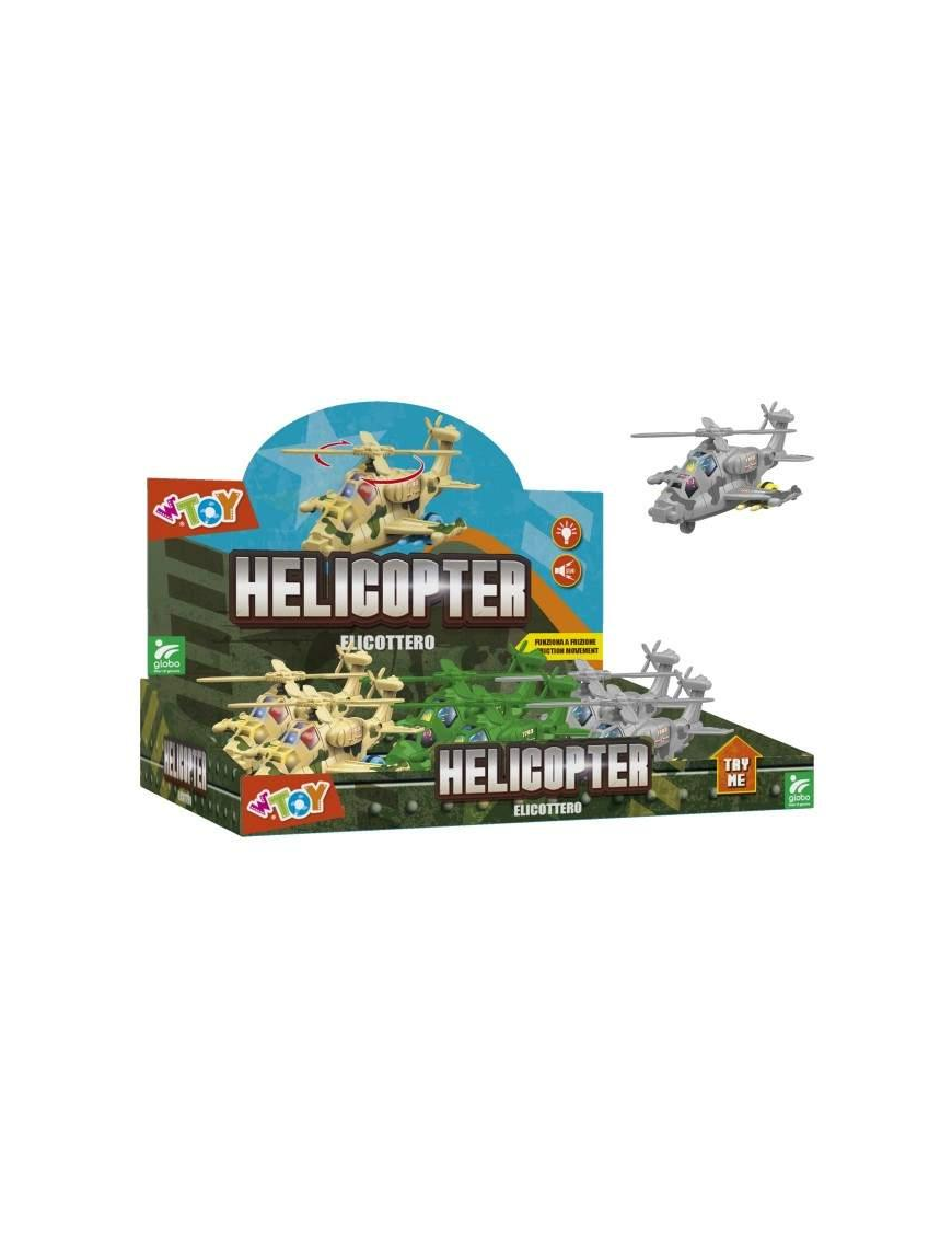 W TOY ELICOTTERO MILITARE C/LUCI