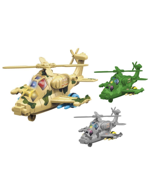 W TOY ELICOTTERO MILITARE C/LUCI