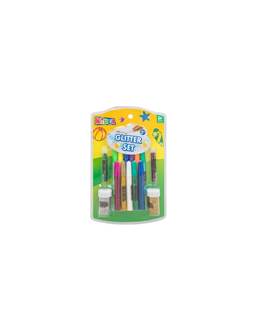 GLITTER GLUE WITH GLITTER 15 PIECES