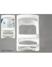 BAGNO MENSOLA 3 PIANO 17x28x47 CENTIMETRI ANGOLO