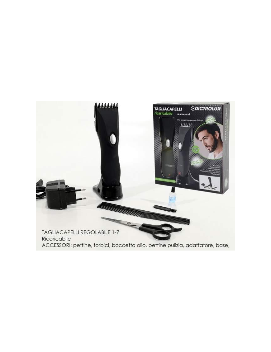 DICTROLUX RECHARGEABLE HAIR CLIPPER