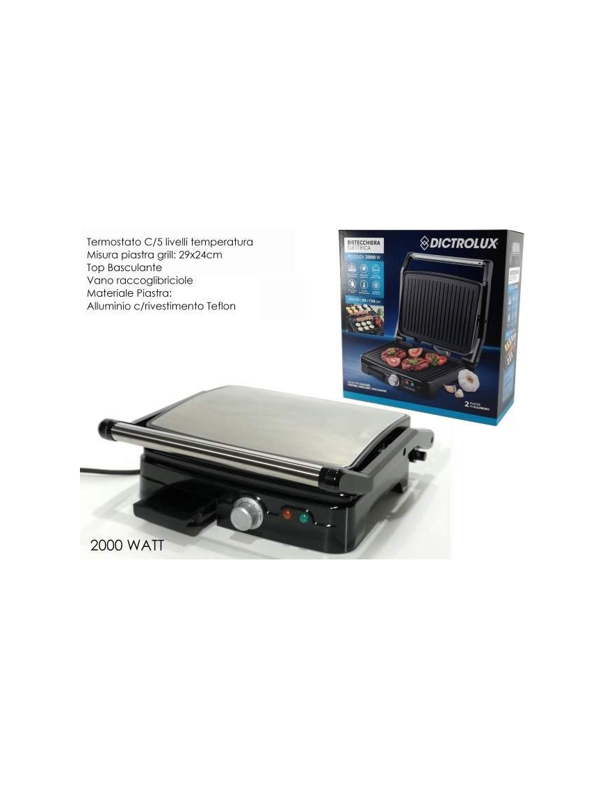 DICTROLUX BISTECCHIERA GRILL 2000W