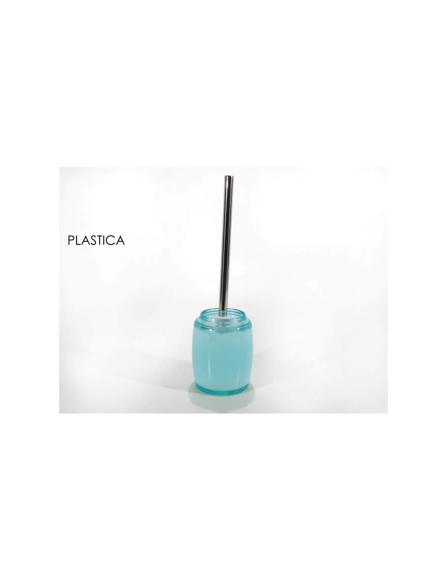 BLUE BATHROOM TOILET BRUSH HOLDER