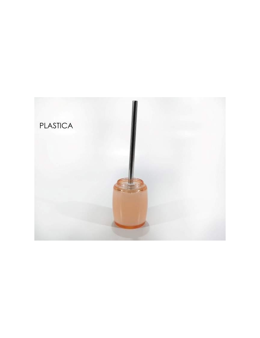 ORANGE BATHROOM TOILET BRUSH HOLDER