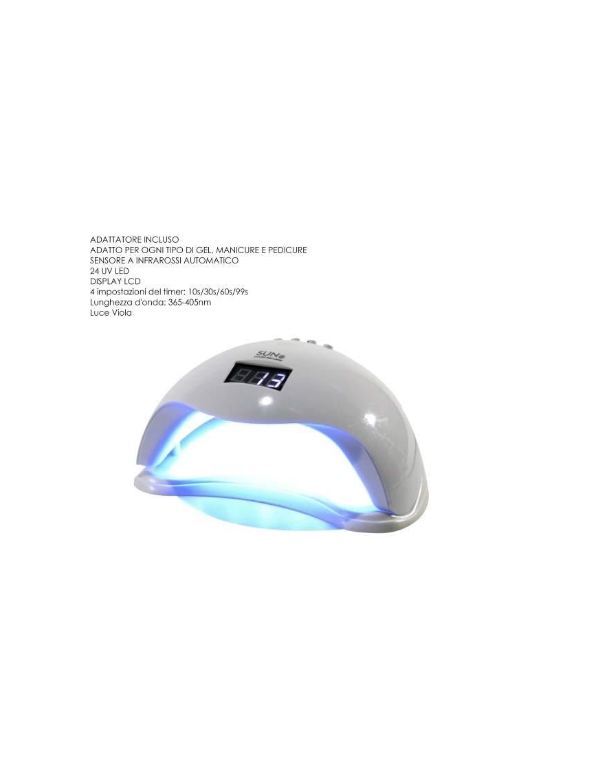DICTROLUX LAMPADA UV UNGHIE 45W