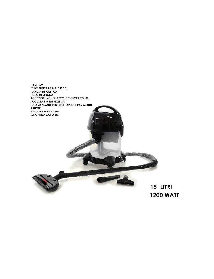 DICTROLUX VACUUM CLEANER 1200W
