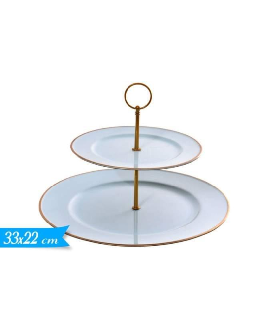 ALZATINA CELESTE 2 PIANO 33x22 CENTIMETRI