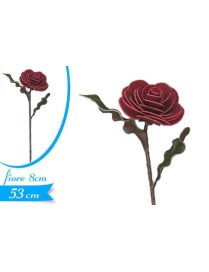 RED CAMELLIA STEM 53 CENTIMETERS