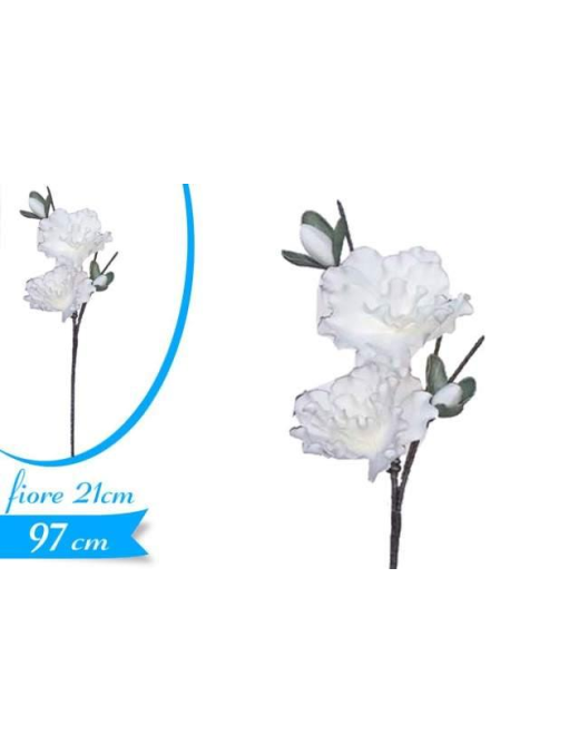 WHITE PEONY STEM 97 CENTIMETERS