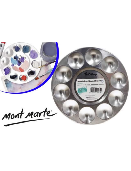TAVOLOZZA PER PITTURA ALLUMINIO