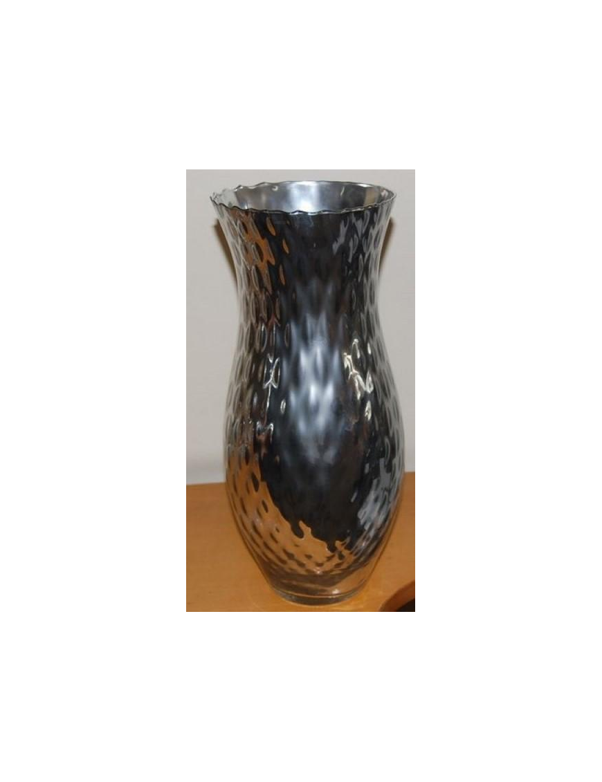VASO CLAUDIA DEC. SPECCHIO ARGENTO $$