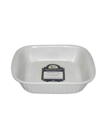 CERAMIC OVEN SQUARE DISH 18x16 CENTIMETERS