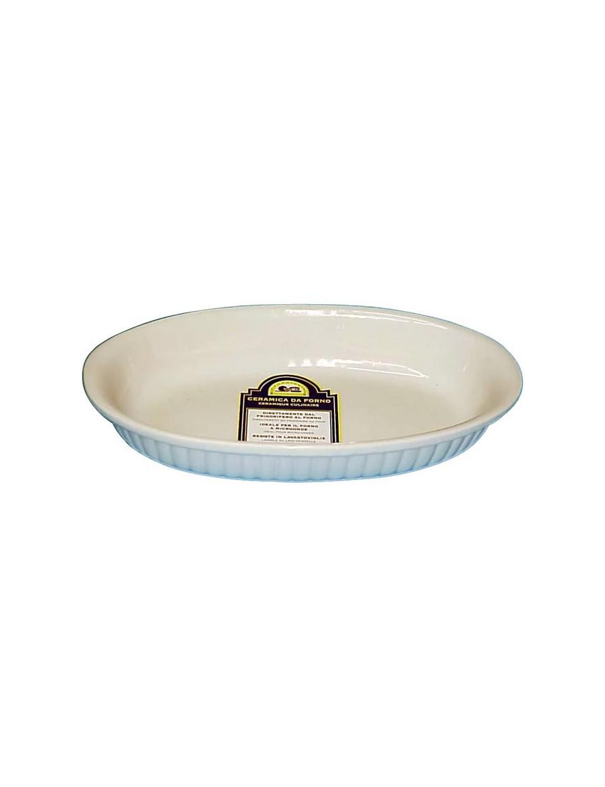 CERAMIC OVEN OVAL PRODUCER 36x24 CENTIMETERS