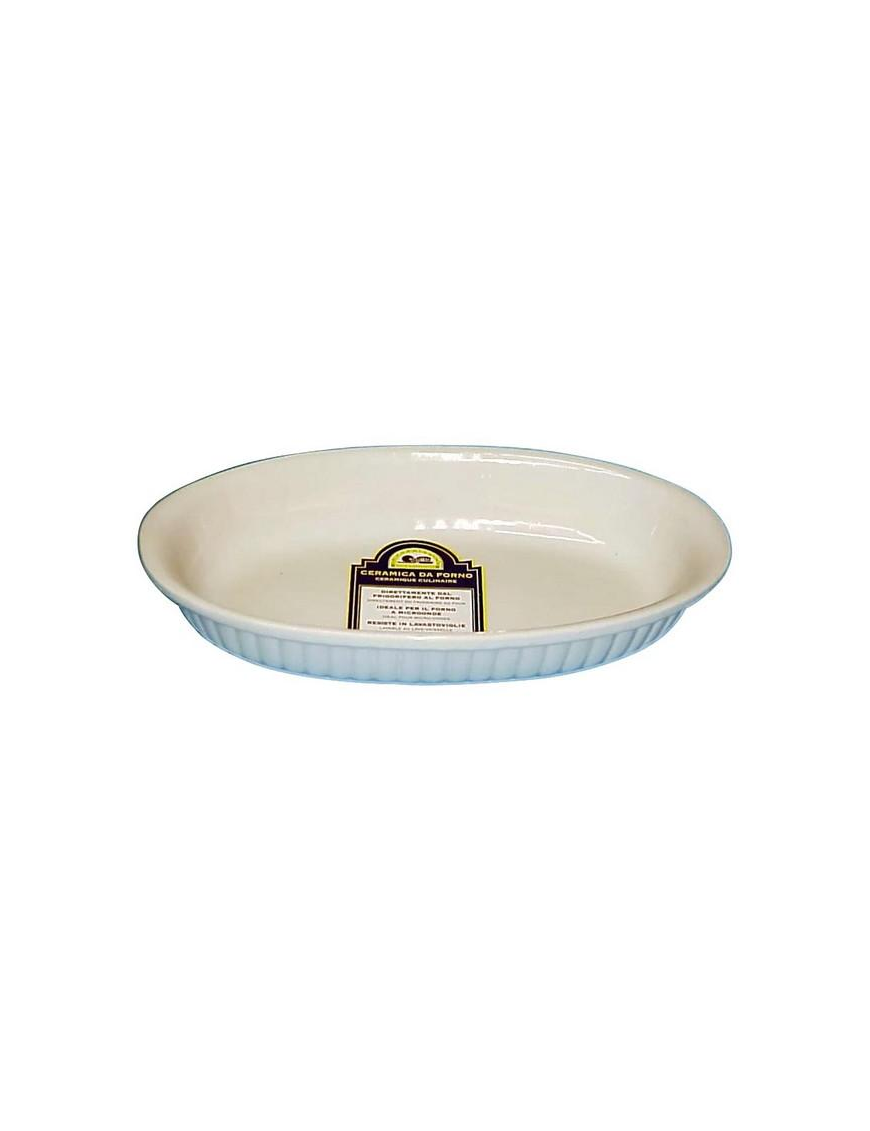 CERAMIC OVEN OVAL PRODUCER 30x18 CENTIMETERS