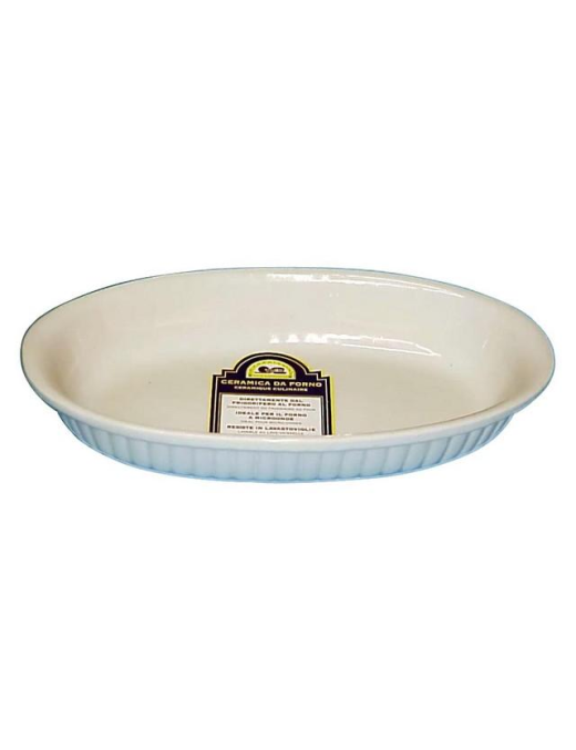 CERAMIC OVEN OVAL PRODUCER 30x18 CENTIMETERS