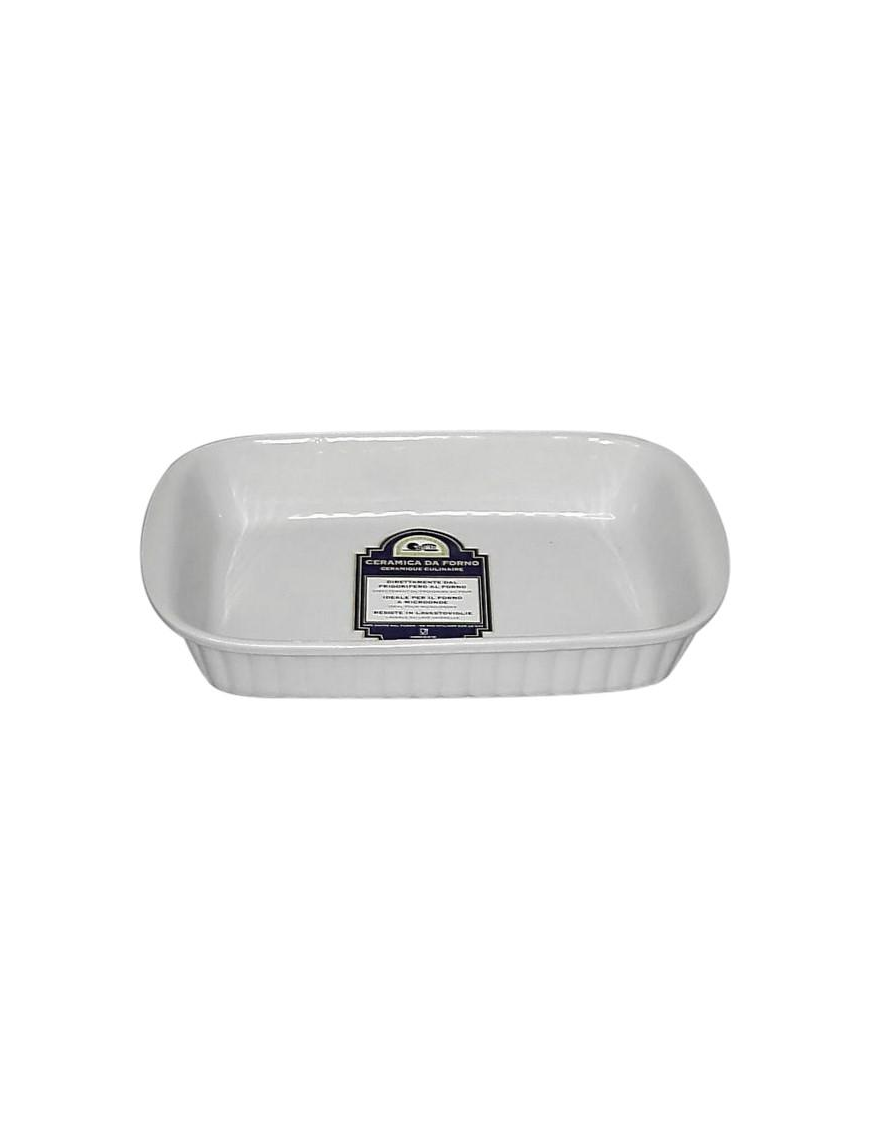 CERAMIC OVEN RECTANGULAR DISH 30x18 CENTIMETERS