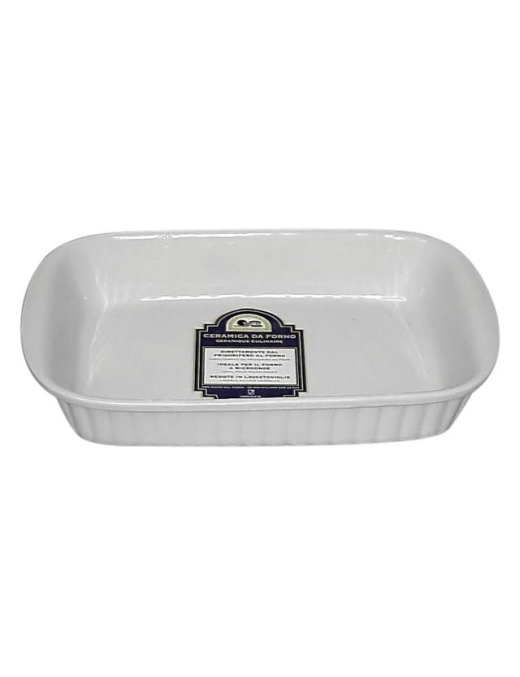CERAMICA FORNO PIROFILA RETTANGOLARE 30x18 CENTIMETRI