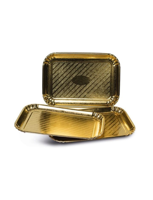LINEA EASY BAKE VASSOIO ORO 23x31 CENTIMETRI 3 PEZZI