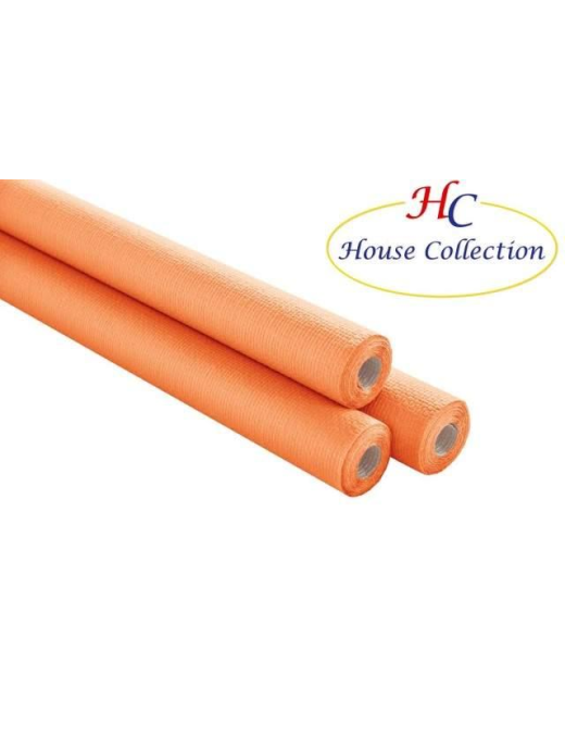 ORANGE EMBOSSED TABLECLOTH ROLL 7x1.18m