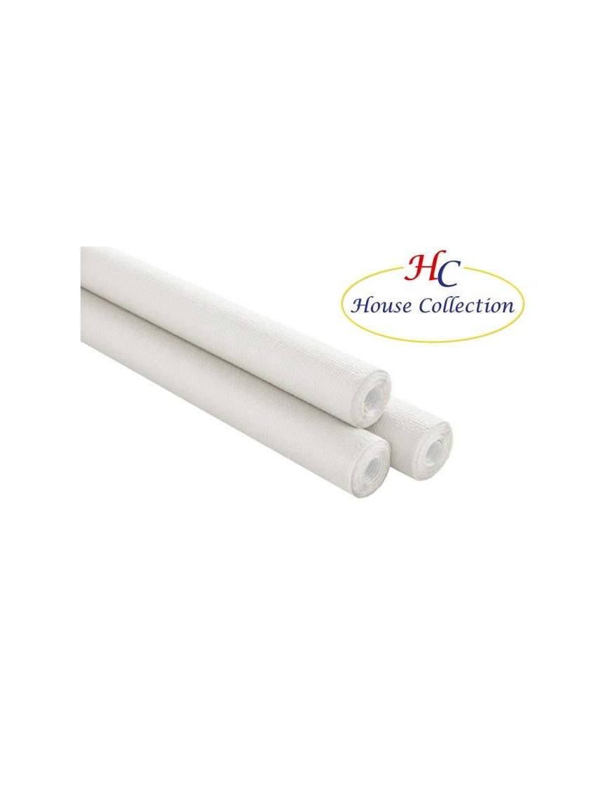 ROTOLO TOVAGLIA GOFFRATA BIANCO 7x1,18mt