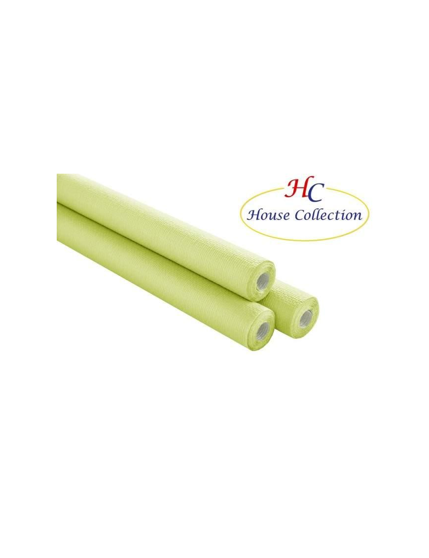 GREEN EMBOSSED TABLECLOTH ROLL 7x1.18m