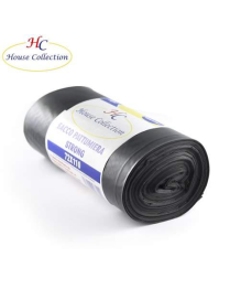 EXTRA RESISTANT BLACK WASTE BIN BAGS 72x110 11 PIECES