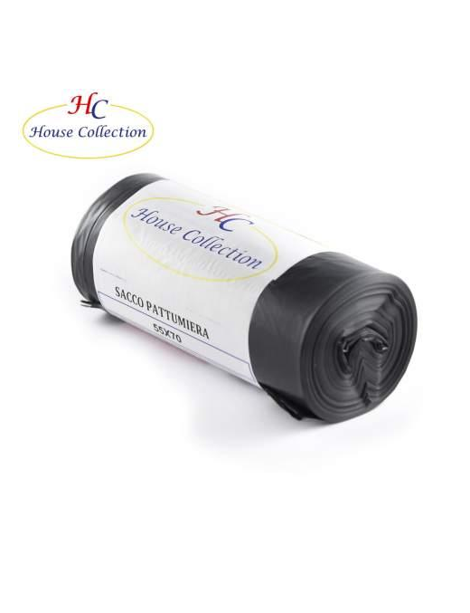 RESISTANT BLACK WASTE BIN BAGS 55x70 17 PIECES