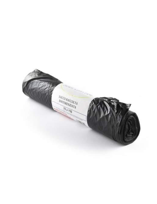 RESISTANT BLACK WASTE BIN BAGS 72x110 8 PIECES