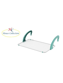 STENDIBIANCHERIA DA BALCONE IN ACCIAIO HERMES 109x55x25 CENTIMETRI