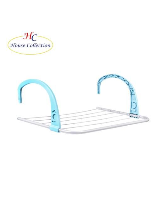 FLORA STEEL BALCONY CLOTHING RACK 50x35x17.5 CENTIMETERS