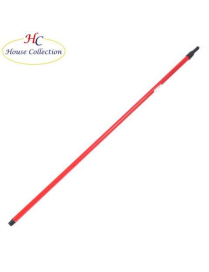 MANICO METALLO 130centimetri ROSSO LUCIDO