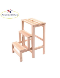 SGABELLO RIBALTINA 3 GRADINI IN LEGNO