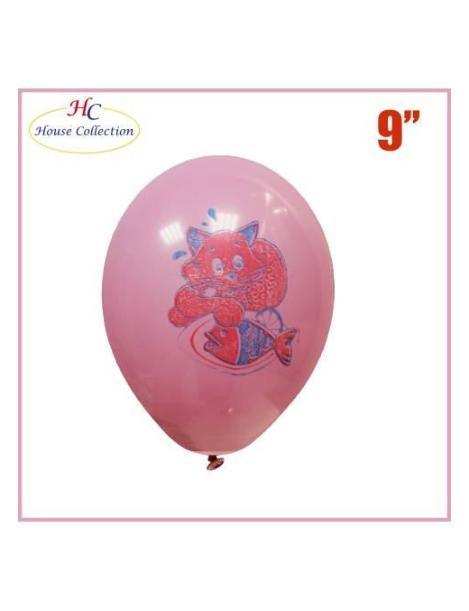 MEDIUM DECORATED BALLOONS 12 PIECES