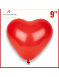 RED HEART BALLOONS 7 PIECES