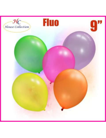 PALLONCINI MEDIUM FLUO 12 PEZZI