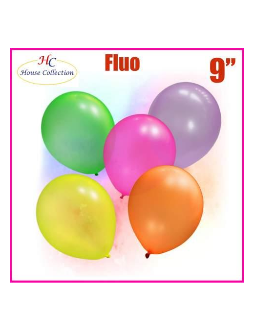 PALLONCINI MEDIUM FLUO 12 PEZZI