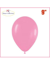MEDIUM SOLID COLOR PINK BALLOONS 18 PIECES
